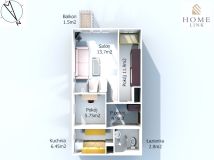 Mieszkanie 3-pokojowe Olsztyn Zatorze, al. Aleja Sybiraków. Zdjęcie 4