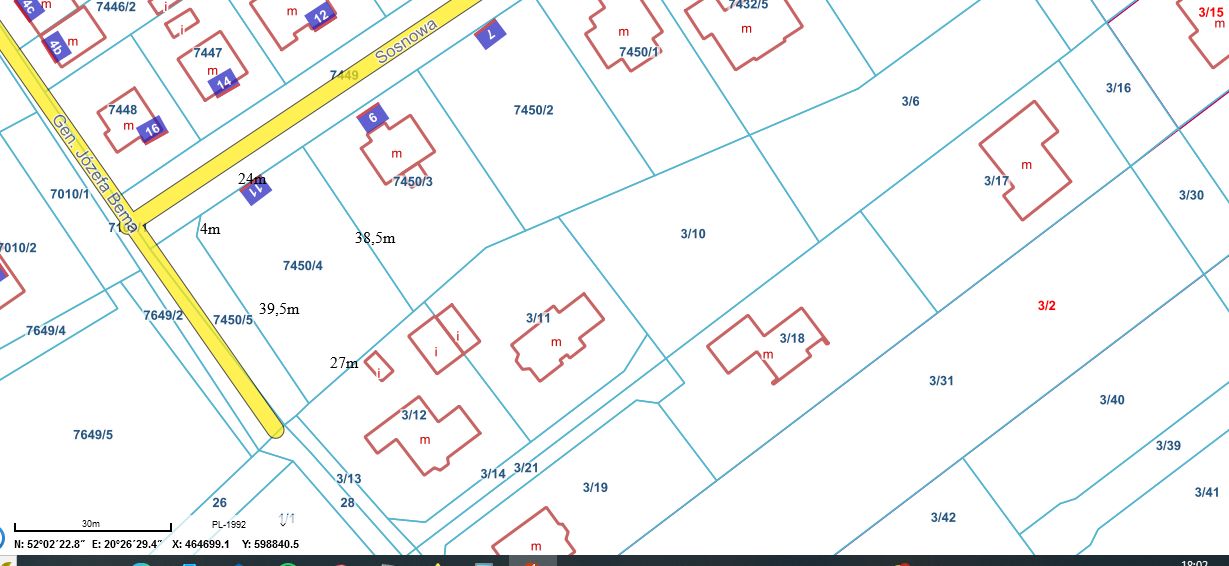 Działka budowlana Żyrardów, ul. Sosnowa. Zdjęcie 2