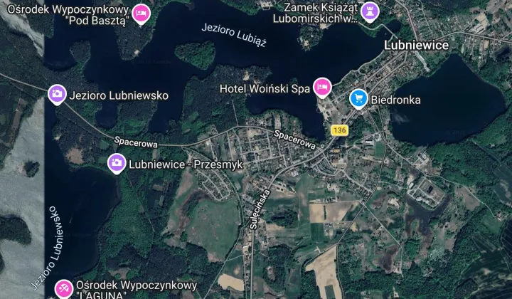 Działka budowlana Lubniewice, ul. Klonowa