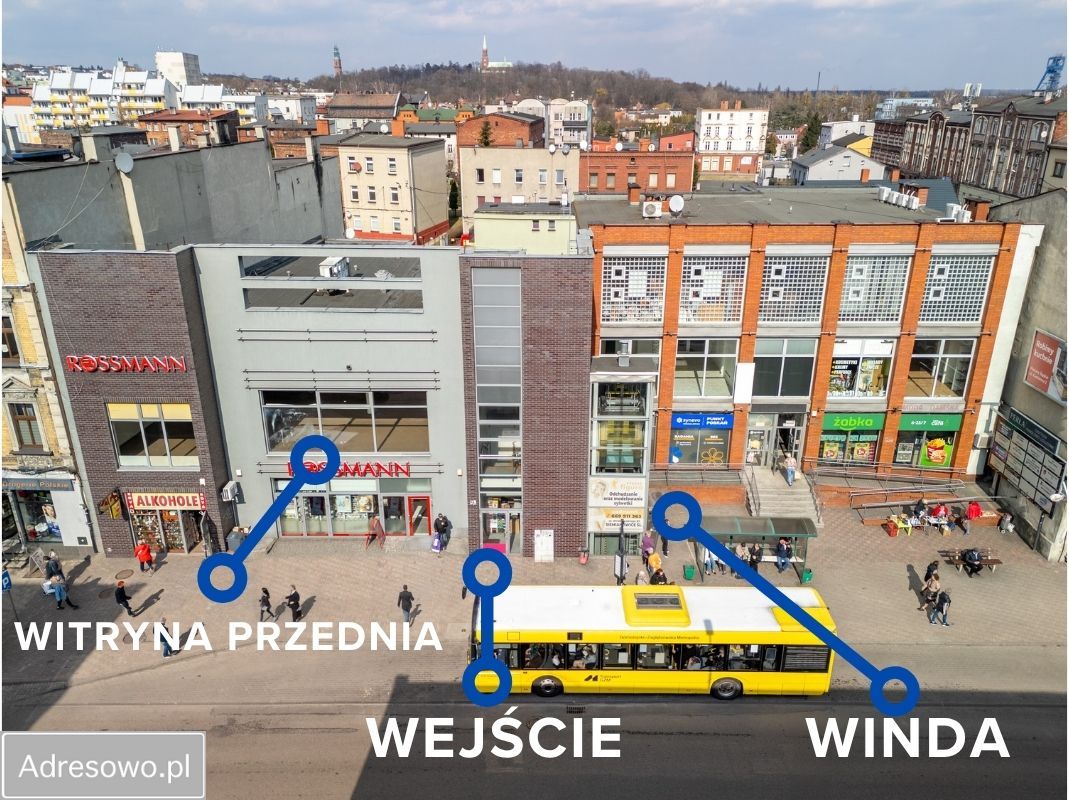 Lokal Piekary Śląskie Centrum, ul. Prymasa Stefana Wyszyńskiego. Zdjęcie 1