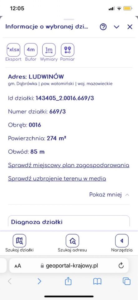 Działka budowlana Ludwinów. Zdjęcie 2