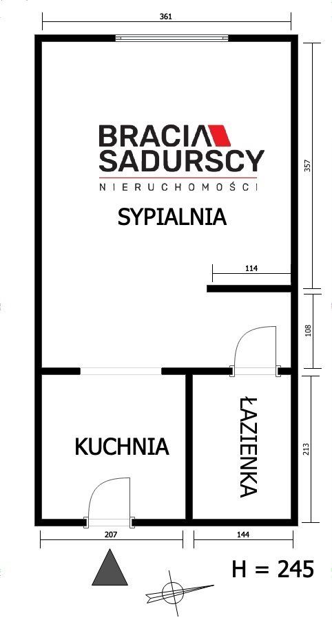 Mieszkanie 1-pokojowe Kraków Prądnik Biały, ul. Ludomira Różyckiego. Zdjęcie 16