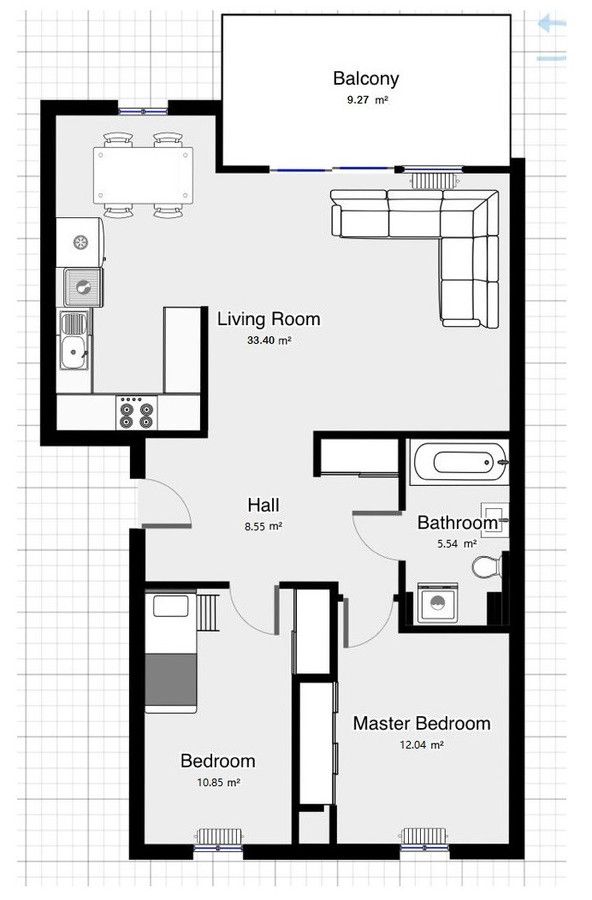 Mieszkanie 3-pokojowe Szczecin Bezrzecze. Zdjęcie 8