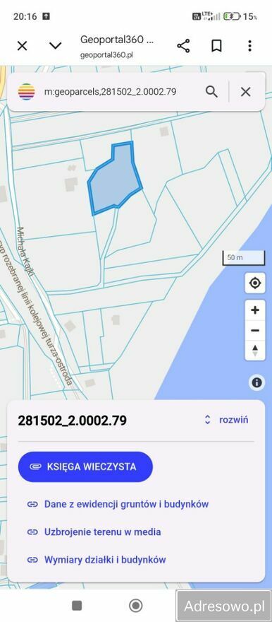 Działka rolna Dąbrówno. Zdjęcie 3