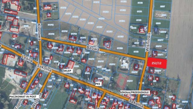 Działka budowlana Sędzinko, ul. Wiśniowa. Zdjęcie 1