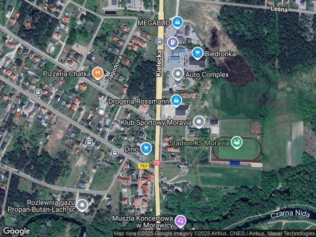 Działka budowlana Brzeziny Podmorawica, ul. Na Stadion. Zdjęcie 1