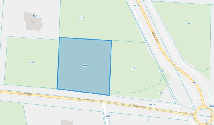 Działka budowlana Warszawa Wawer, ul. Przewodowa