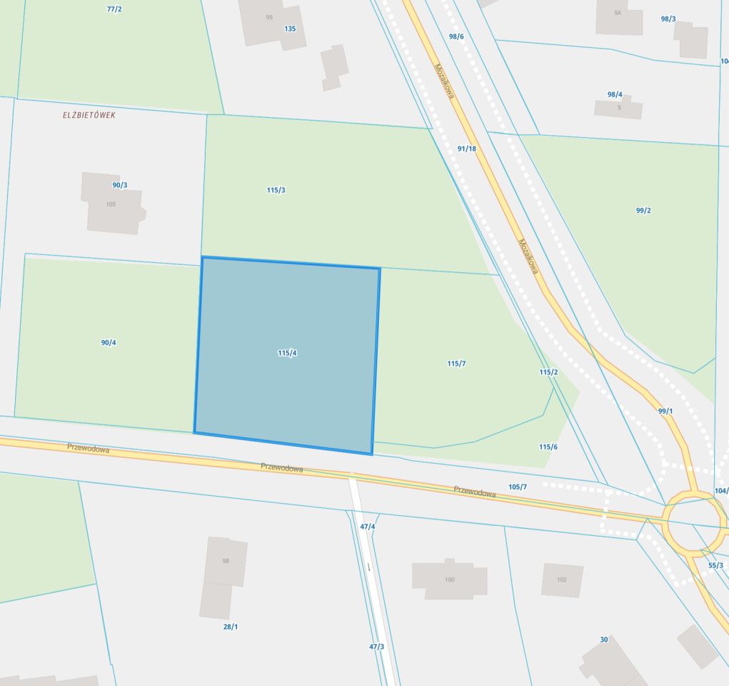 Działka budowlana Warszawa Wawer, ul. Przewodowa. Zdjęcie 1