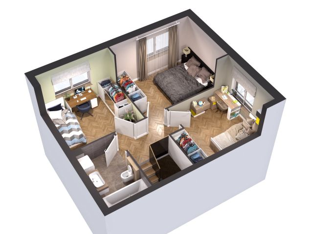 bliźniak, 4 pokoje Szczytniki. Zdjęcie 7