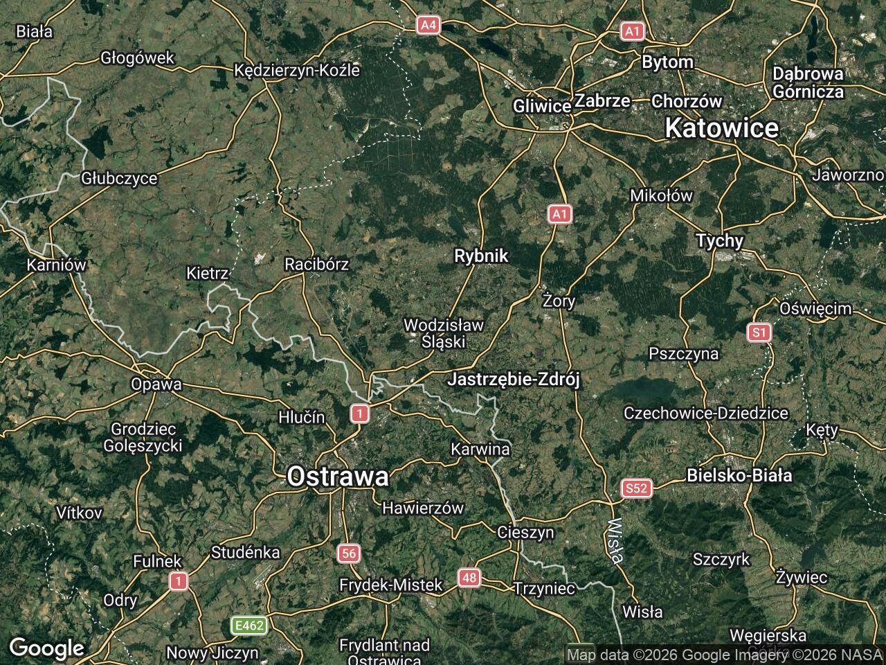 Mieszkanie 3-pokojowe Wodzisław Śląski. Zdjęcie 1