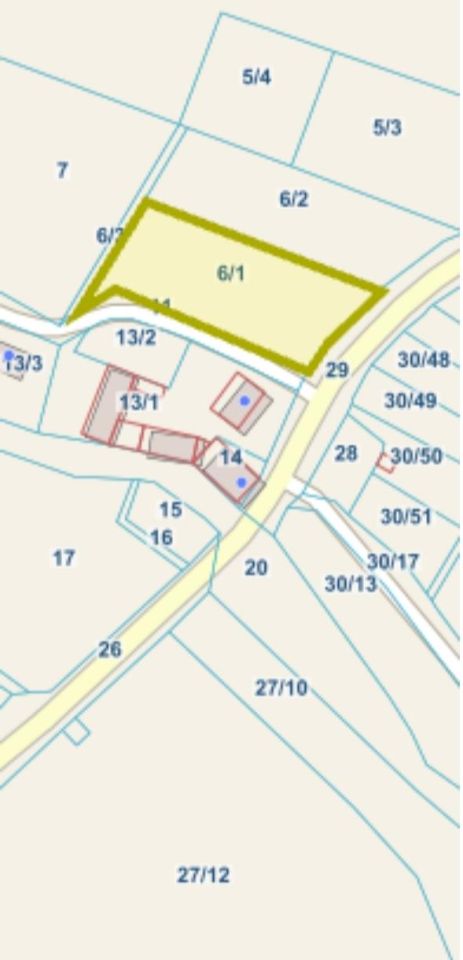 Działka budowlana Głęboka, Głęboka