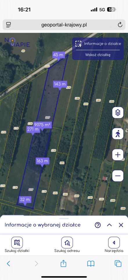 Działka rolna Budzyń