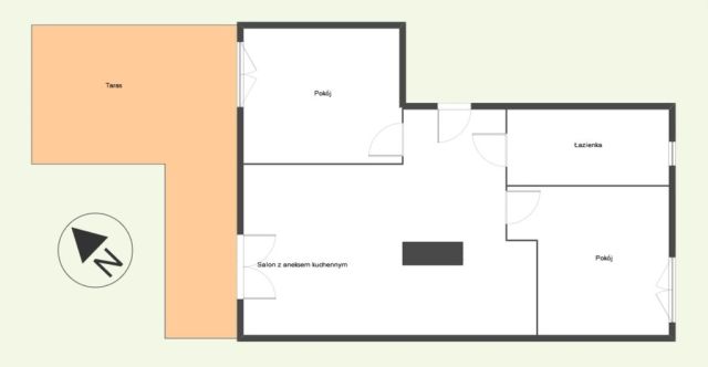 Mieszkanie 3-pokojowe Rzeszów, ul. Cegielniana. Zdjęcie 13