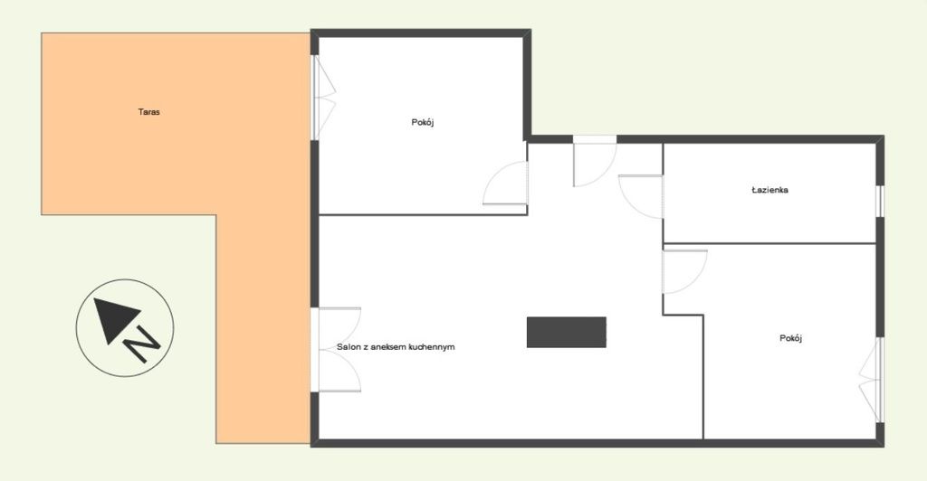 Mieszkanie 3-pokojowe Rzeszów, ul. Cegielniana. Zdjęcie 13