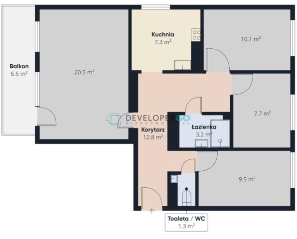 Mieszkanie 4-pokojowe Białystok. Zdjęcie 19