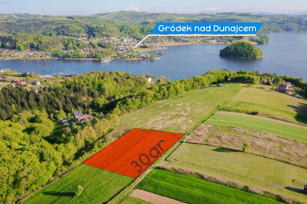 Działka budowlana Rożnów Wiesiółka. Zdjęcie 1