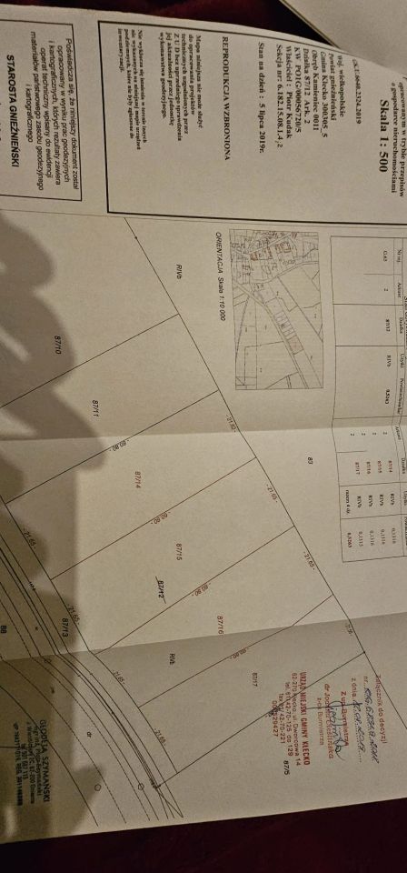 Działka rolno-budowlana Kamieniec