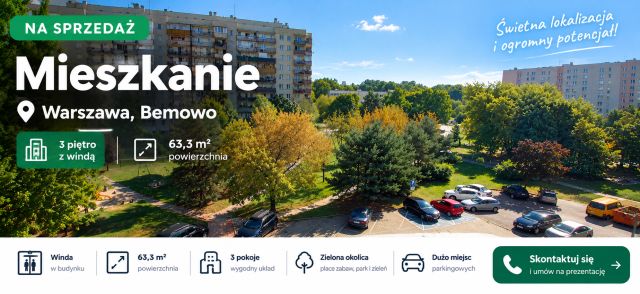 Mieszkanie 3-pokojowe Warszawa Bemowo, ul. Widawska. Zdjęcie 2