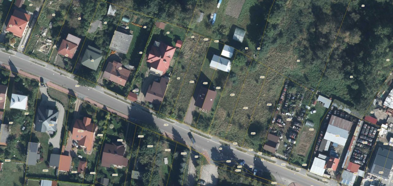 Działka budowlana Tomaszów Lubelski Za Brodem, ul. Janusza Petera