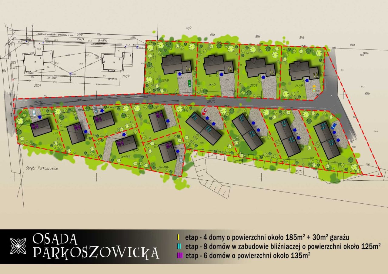 Działka budowlana Parkoszowice. Zdjęcie 2