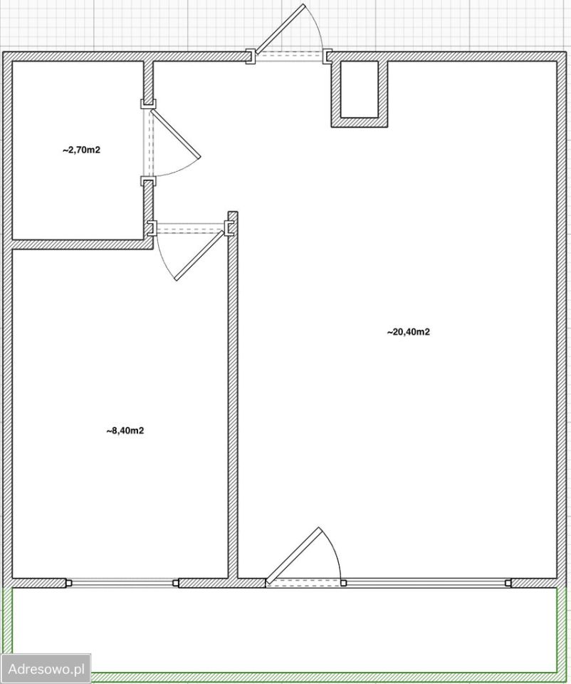 Mieszkanie 2-pokojowe Warszawa Bielany, ul. Gwiaździsta. Zdjęcie 10