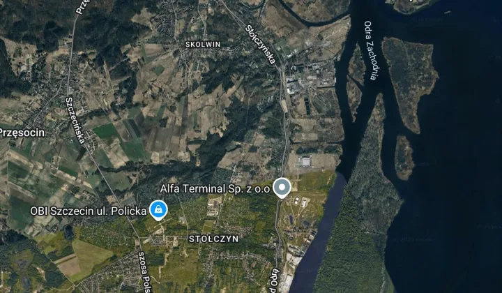 Działka rod Szczecin Bukowo, ul. Orna