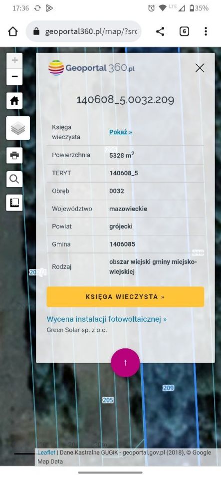Działka budowlana Żdżarki. Zdjęcie 2