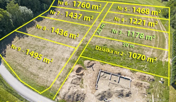 Działka budowlana Dobranowice