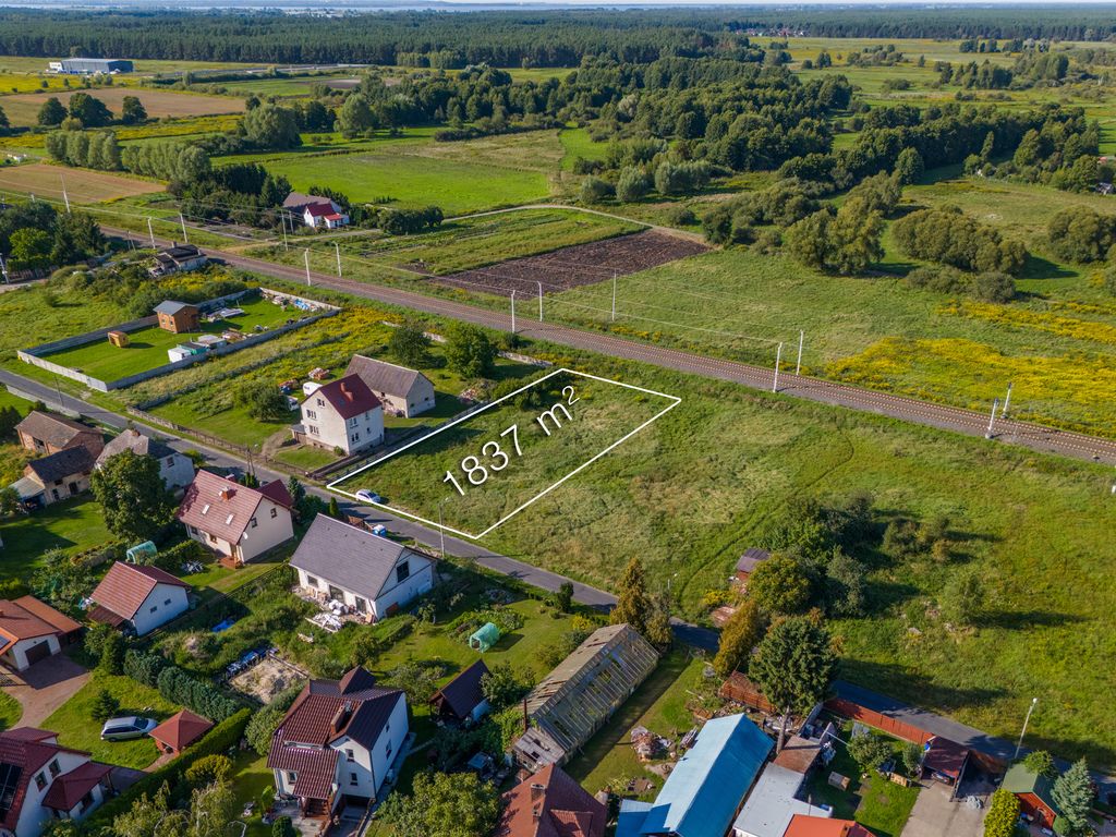 Działka inwestycyjna Szczecin Wielgowo, ul. Lutyków. Zdjęcie 4