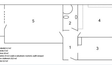 Mieszkanie 2-pokojowe Kraków Podgórze, ul. Nowohucka