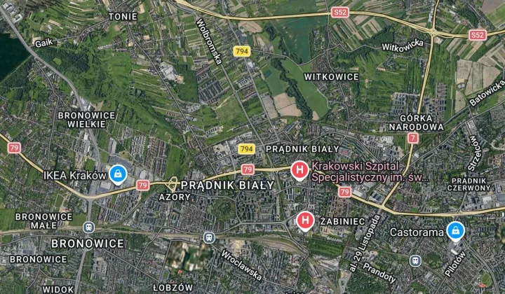 Mieszkanie 3-pokojowe Kraków Prądnik Biały, ul. Henryka Pachońskiego