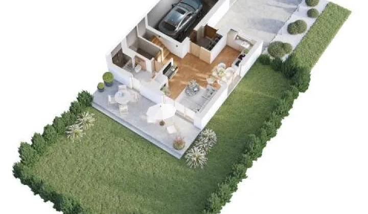 bliźniak, 4 pokoje Konarzyce