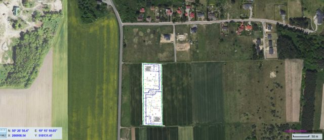 Działka rolna Siewierz Sulików, ul. Zagłębiowska. Zdjęcie 1