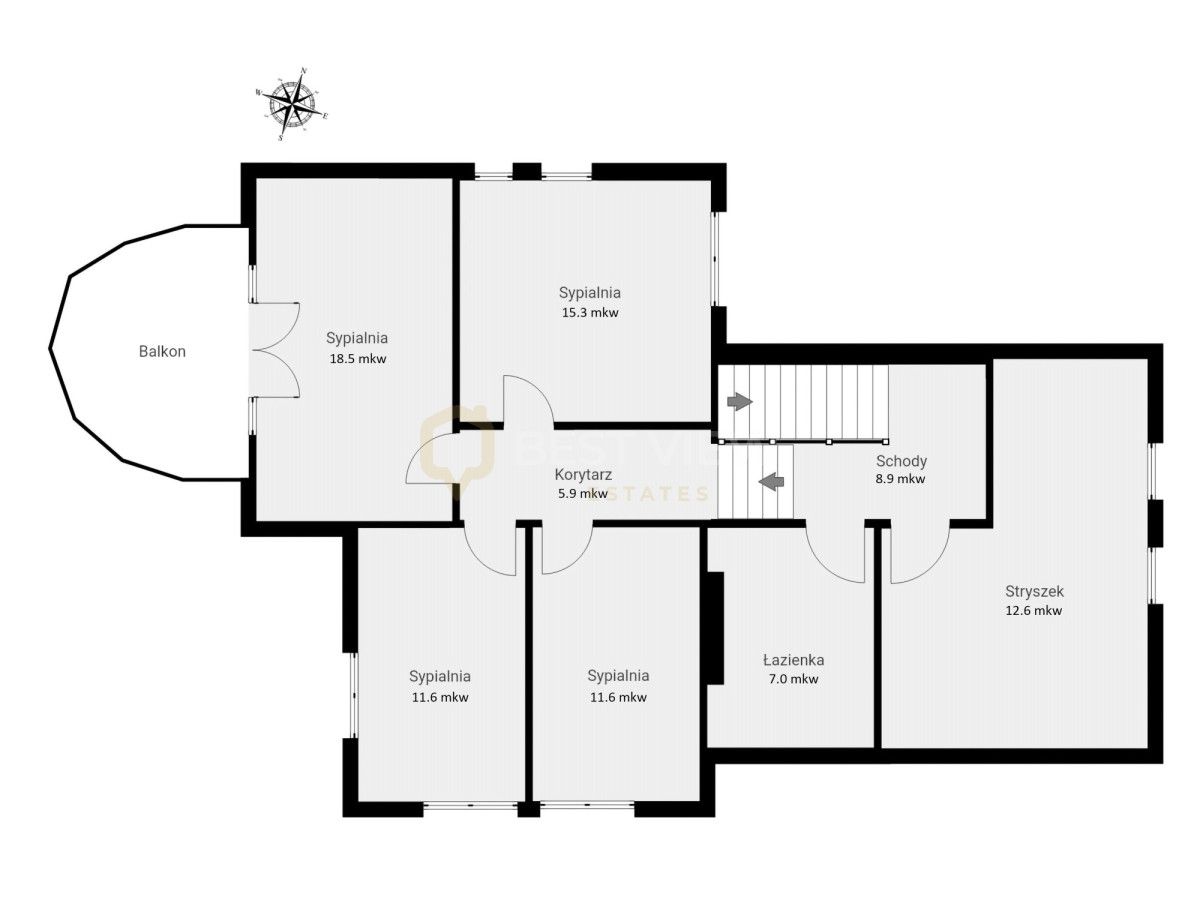 dom wolnostojący, 7 pokoi Marki, ul. Wschodnia. Zdjęcie 19