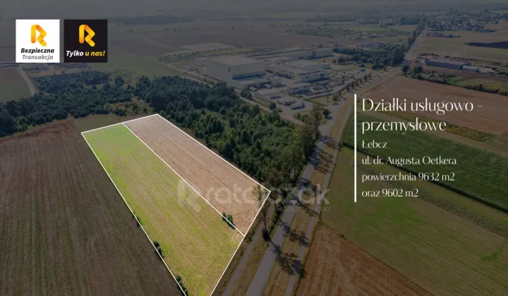 Działka inwestycyjna Łebcz, ul. dr. Augusta Oetkera