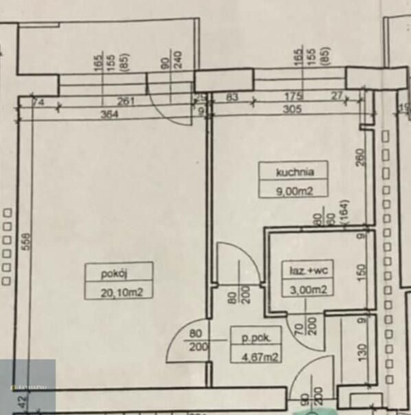 Mieszkanie 1-pokojowe Gliwice Łabędy, ul. Ludwika Waryńskiego. Zdjęcie 2