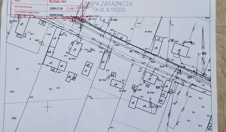 Działka budowlana Sanie