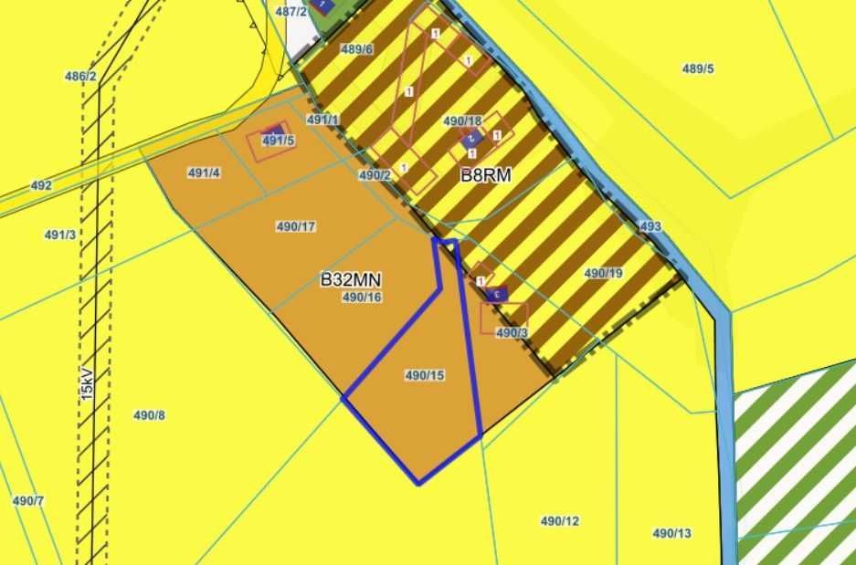 Działka budowlana Osiny Biały Młyn. Zdjęcie 2