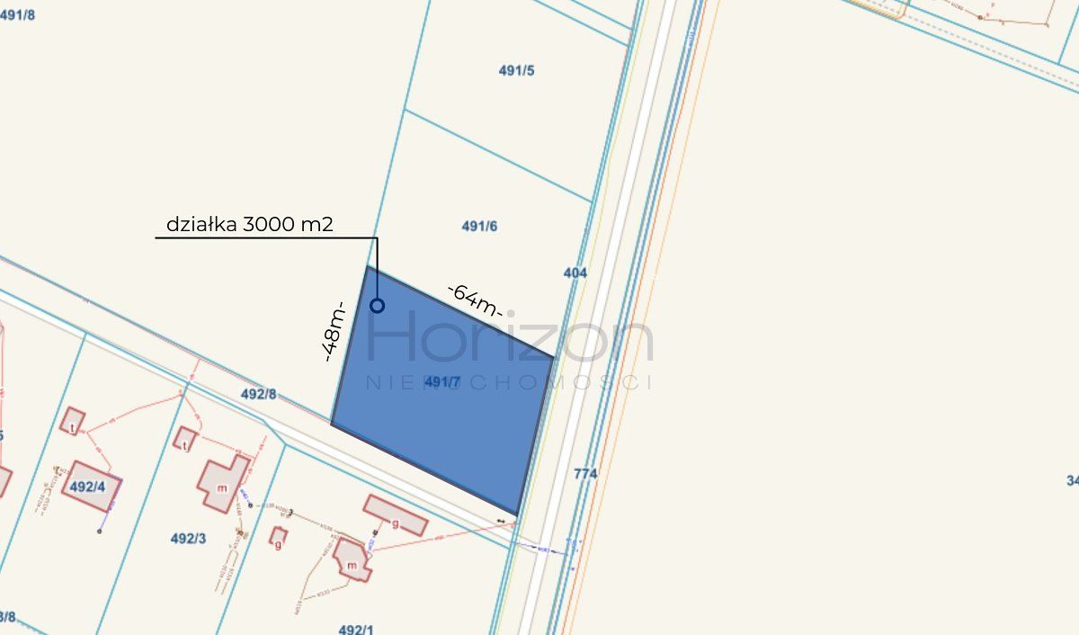 Działka budowlana Charzyno, ul. Wojska Polskiego. Zdjęcie 12