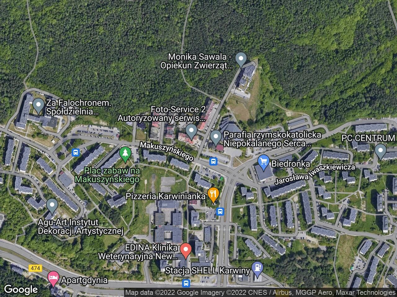 Lokal Gdynia Karwiny, ul. Stanisławy Fleszarowej-Muskat