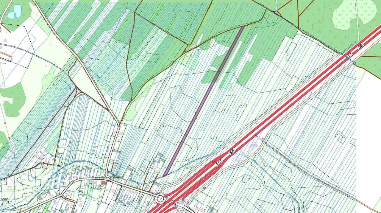 Działka inwestycyjna Trzcianka. Zdjęcie 2