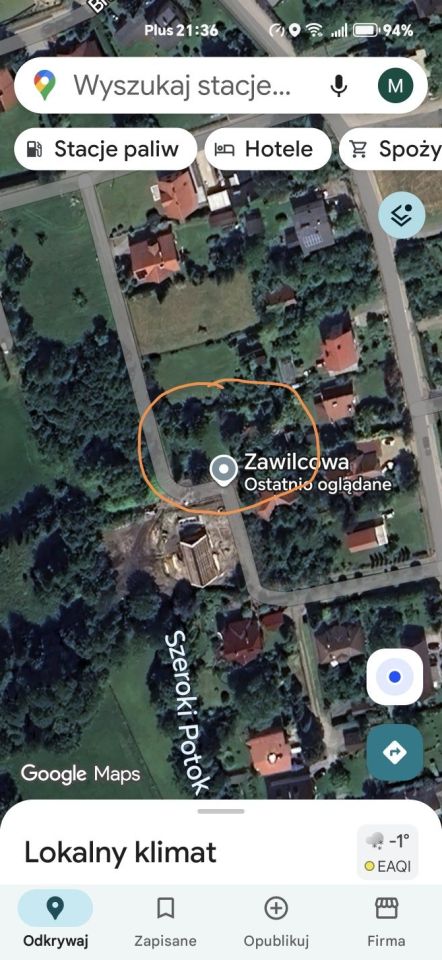 Działka budowlana Jaworze Jaworze Górne, ul. Zawilcowa. Zdjęcie 2