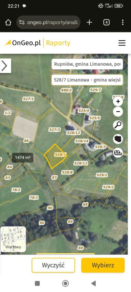 Działka rolno-budowlana Rupniów. Zdjęcie 5