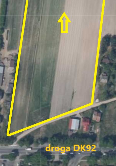 Działka rolna Święcice, ul. Michałowska. Zdjęcie 2