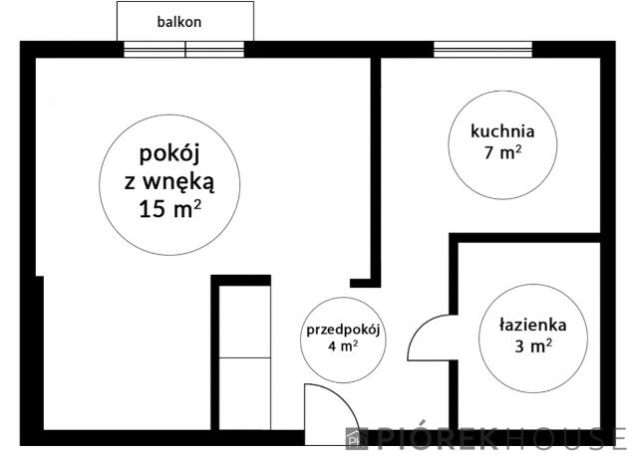 Mieszkanie 1-pokojowe Warszawa Wawer, ul. Żegańska. Zdjęcie 5