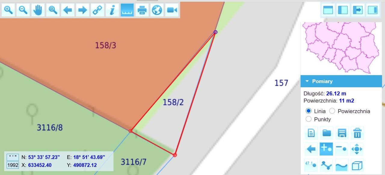 Działka budowlana Dusocin. Zdjęcie 2