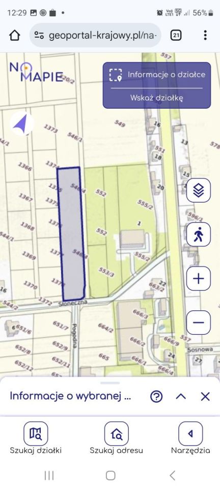 Działka budowlana Urzędów, ul. Słoneczna. Zdjęcie 2