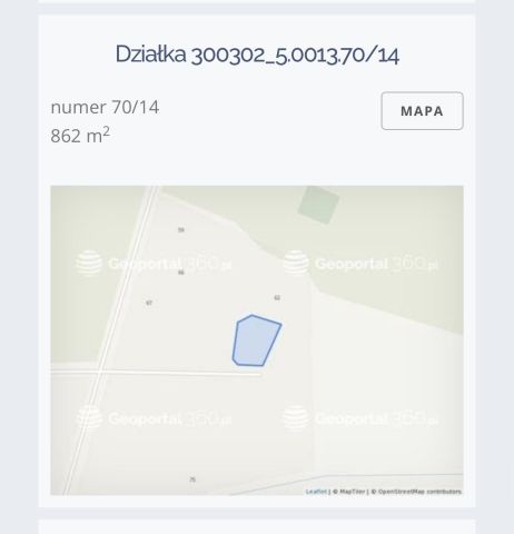 Działka rolno-budowlana Rakowo Lipki. Zdjęcie 1