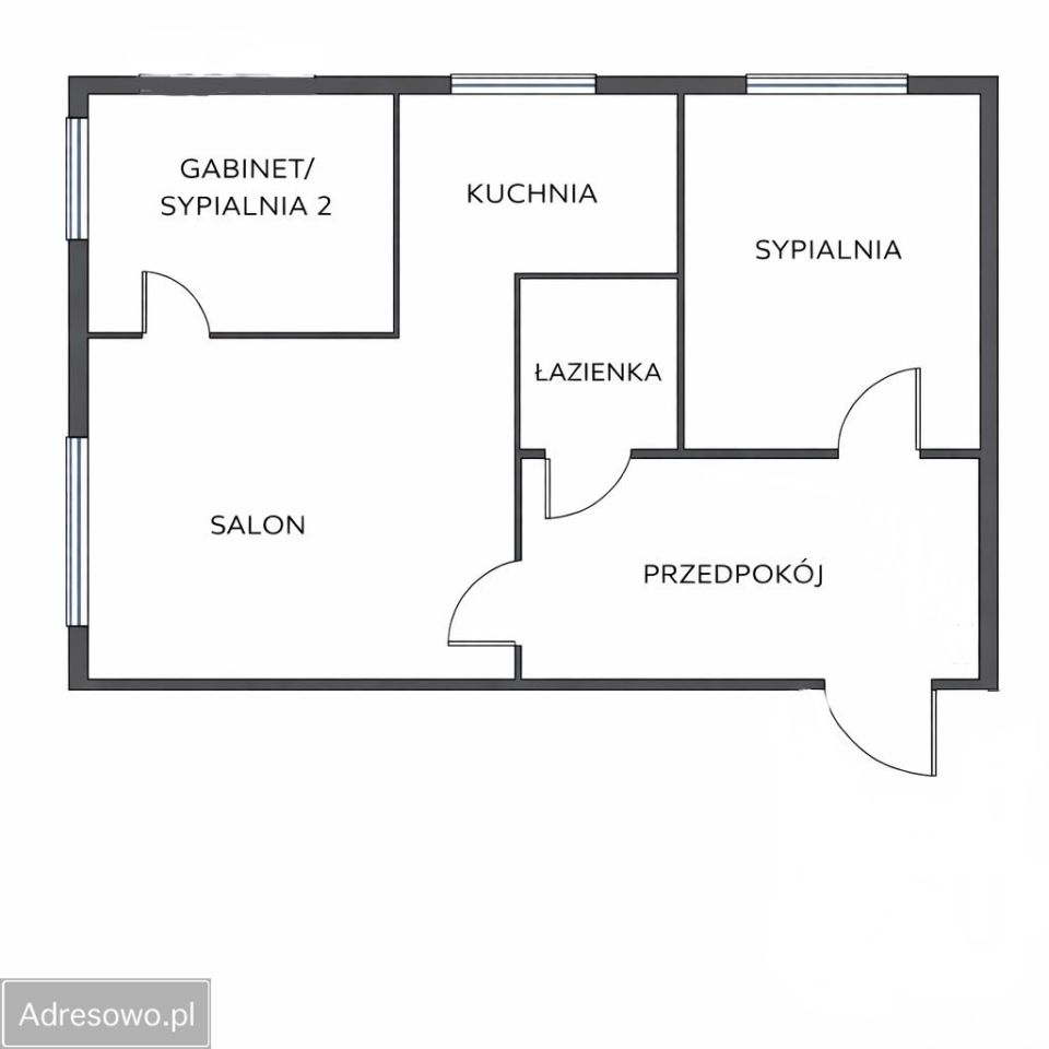 Mieszkanie 3-pokojowe Wrocław Śródmieście, ul. Grabiszyńska. Zdjęcie 10