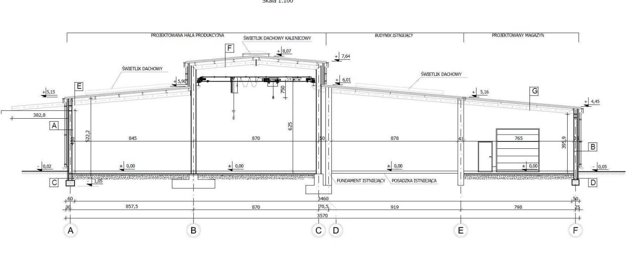 Hala/magazyn Lasowice Wielkie. Zdjęcie 3